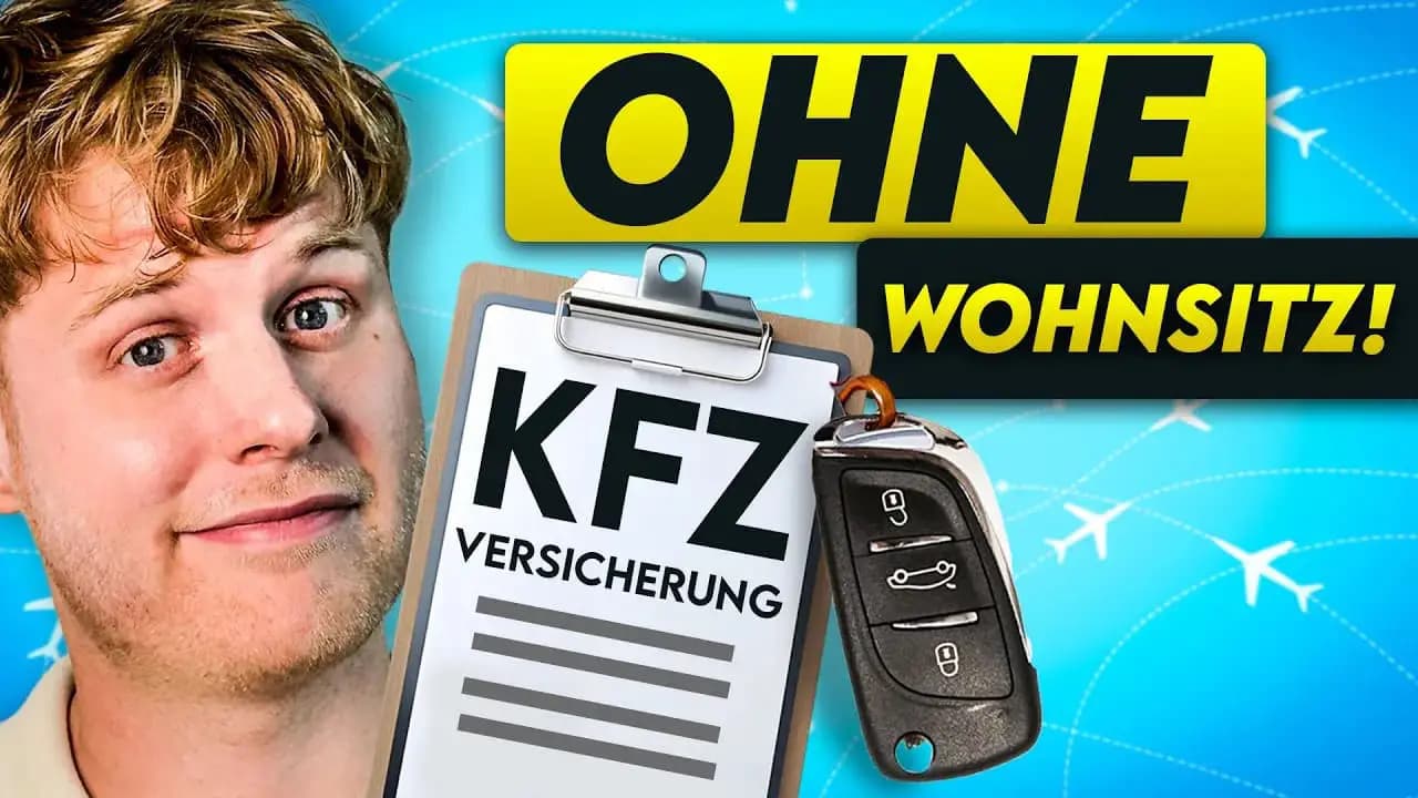 KFZ-Versicherung ohne Wohnsitz – so funktioniert es